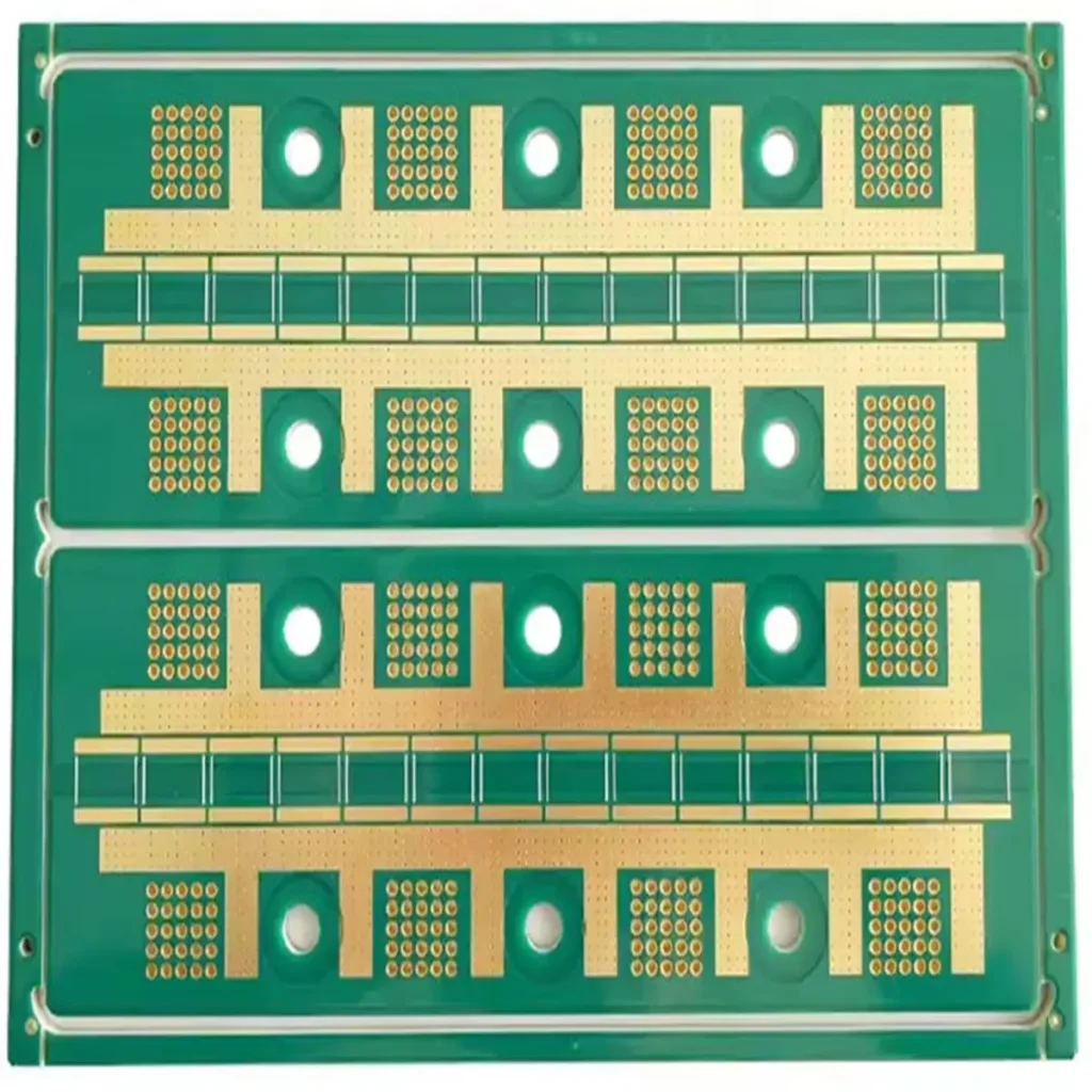 Heavy copper PCB with 3oz-50oz outer copper, up to 28 layers for high-power applications