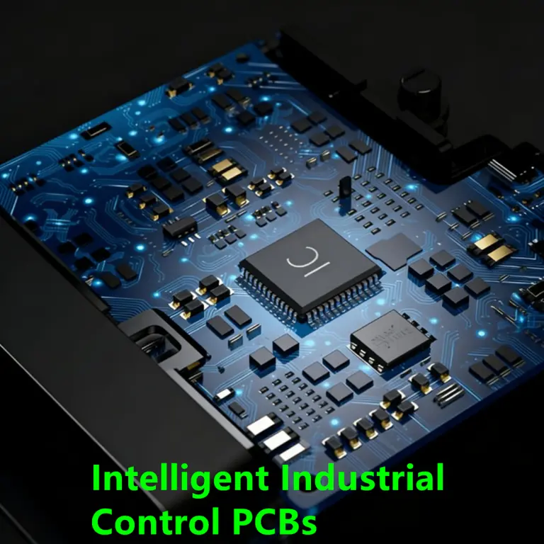 Intelligent industrial control PCB designed for automation, robotics, and industrial IoT applications