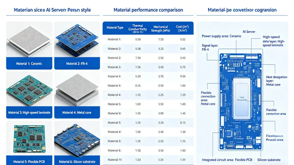 Key Materials Used by AI Server PCB Manufacturers