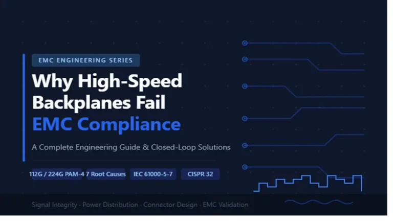 Why High-Speed Backplanes Fail EMC Compliance