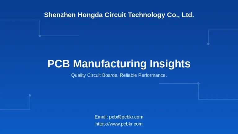 AI Hardware PCB Solutions: PCB for AI Cameras, Vehicle Cameras, Machine Vision, Robot Vision, AI Glasses and AI Voice Devices Shenzhen Hongda Circuit Technology Co., Ltd. | 2026 Latest AI Hardware PCB Manufacturing Technologies