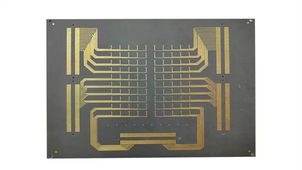 Controlled impedance high frequency PCB fabrication with ENIG surface finish
