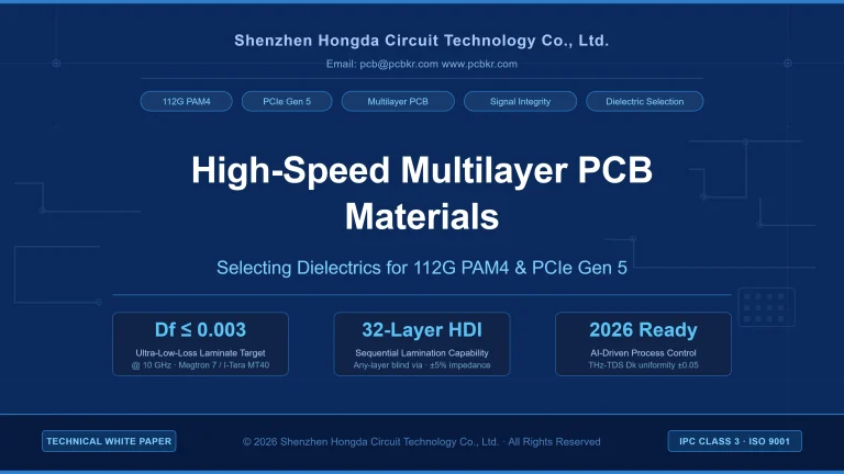 High-Speed Multilayer PCB Materials Selection Guide - Shenzhen Hongda Circuit Technology