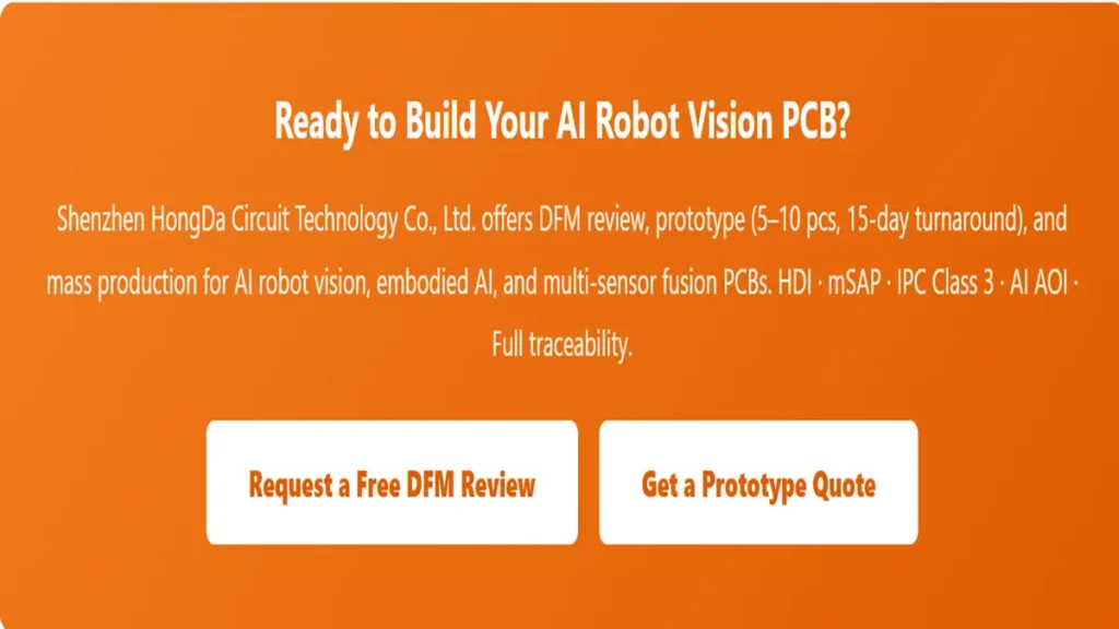 Ready to Build Your AI Robot Vision PCB?