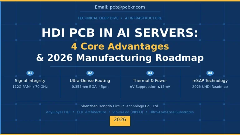 Why HDI PCBs Are Chosen for AI Servers?