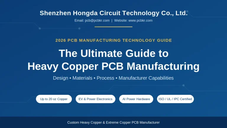Heavy copper PCB manufacturing guide by Shenzhen Hongda Circuit Technology