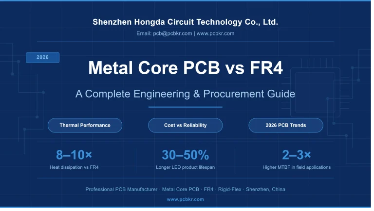 Metal Core PCB vs FR4 PCB