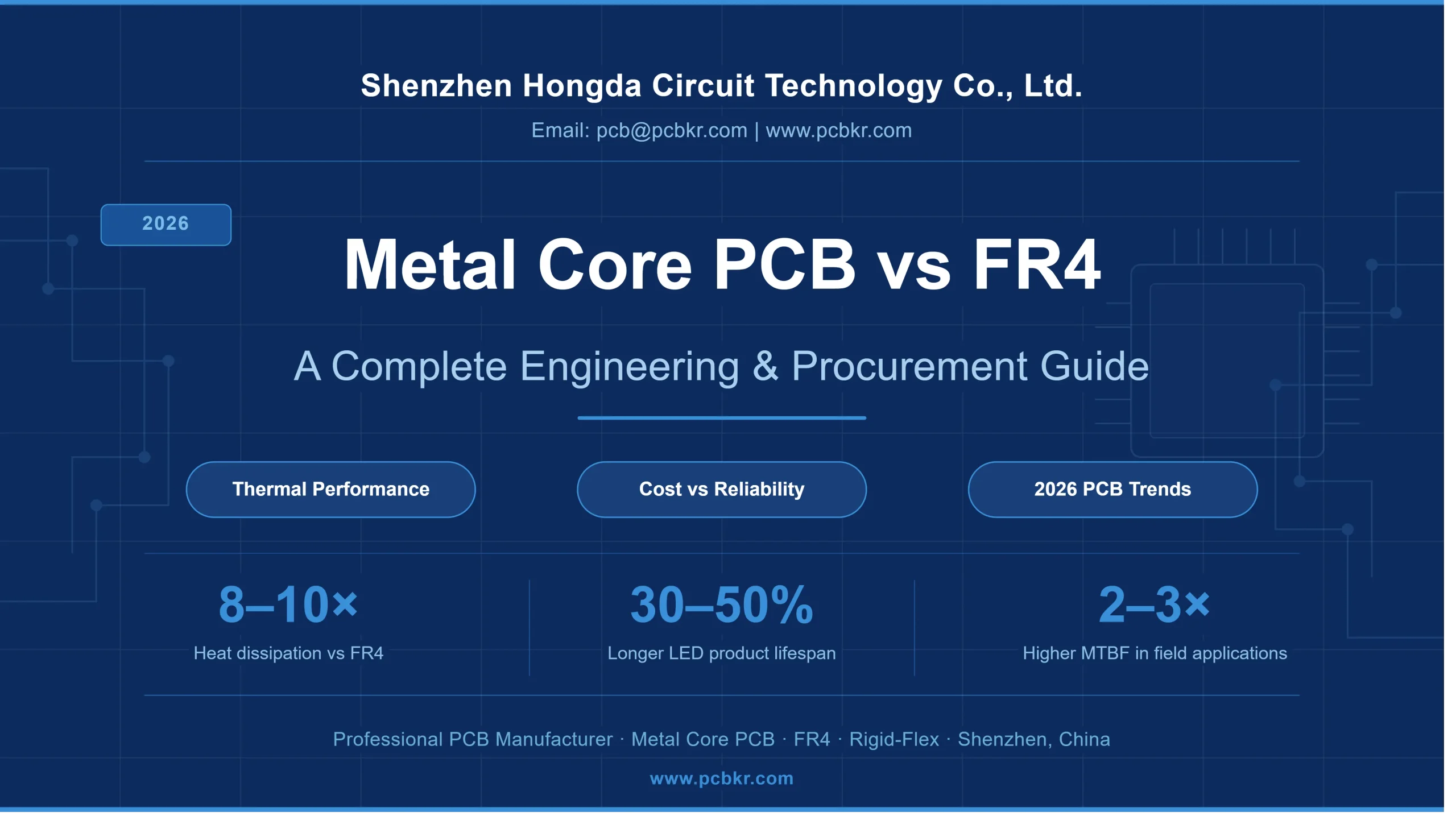 Metal Core PCB vs FR4 PCB