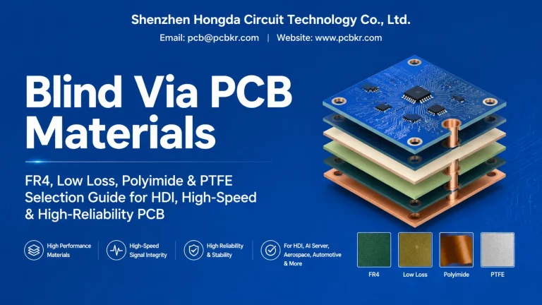 Blind Via PCB Materials