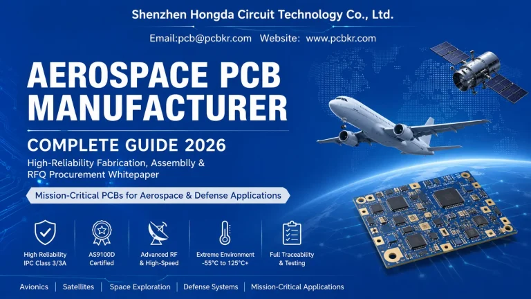 Aerospace PCB Manufacturer Complete Guide by Shenzhen Hongda Circuit Technology