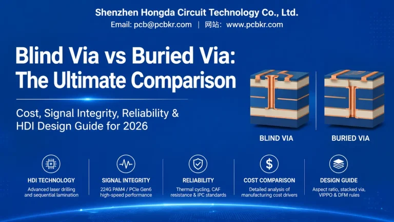 Blind Via vs Buried Via PCB
