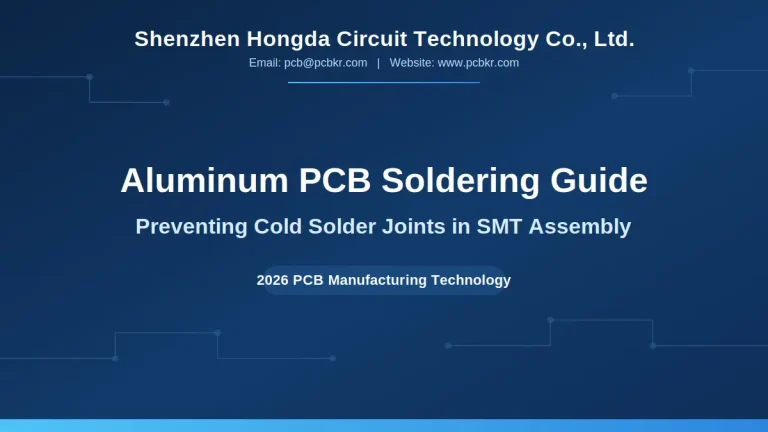 how to solder aluminum pcb