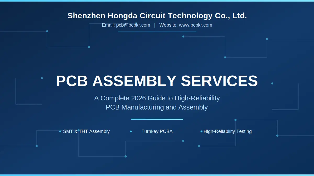 PCB assembly services and high-reliability manufacturing guide for 2026 by Shenzhen Hongda Circuit Technology