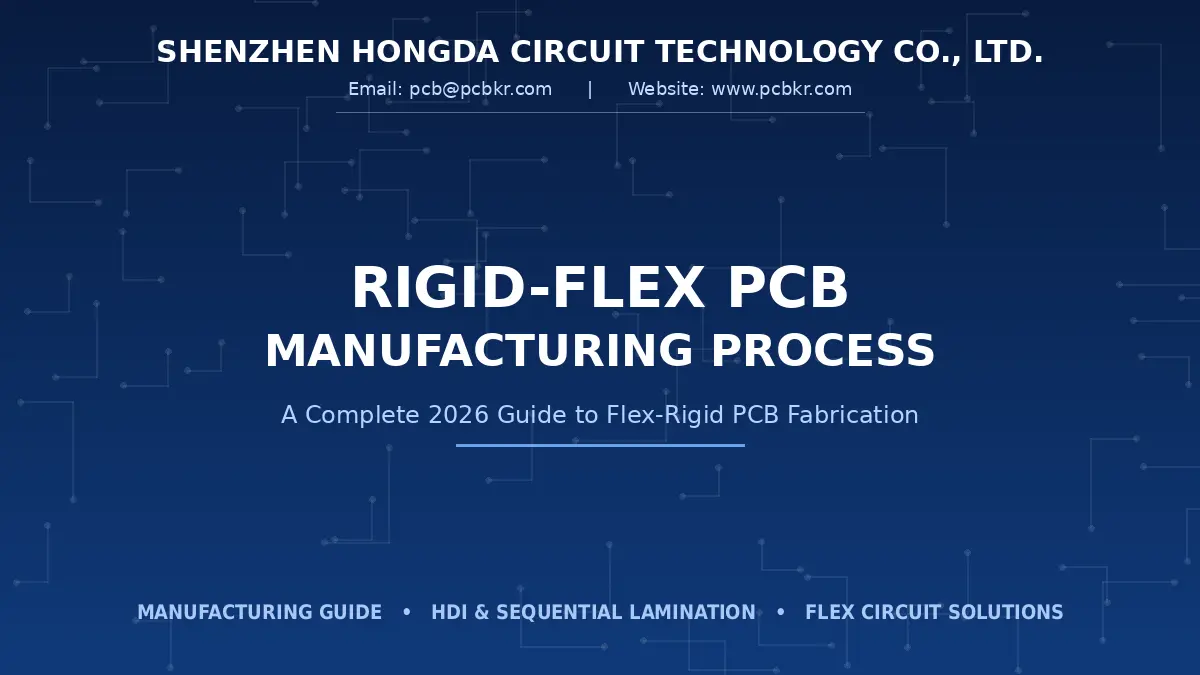 Rigid-Flex PCB Manufacturing Process: Advanced 2026 Guide by Shenzhen Hongda Circuit Technology Co., Ltd.