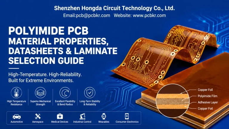 Polyimide PCB Material Properties and Laminate Selection Guide by Hongda Circuit