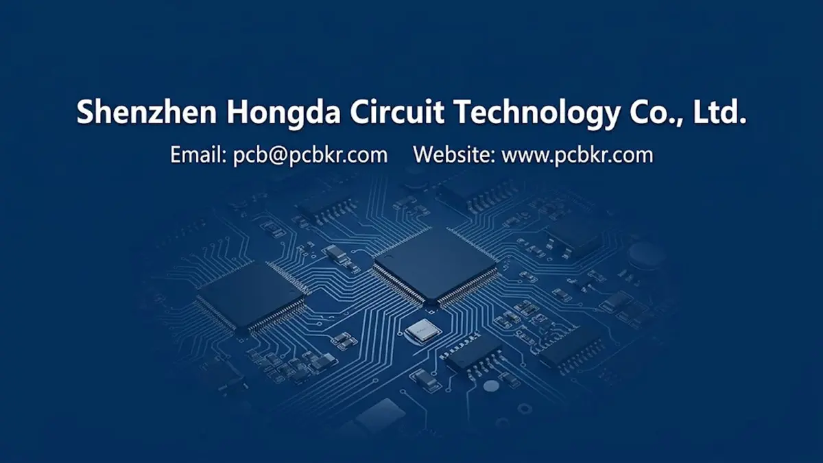 6 Layer PCB Manufacturer for Industrial Control - Shenzhen Hongda Circuit Technology Co., Ltd.