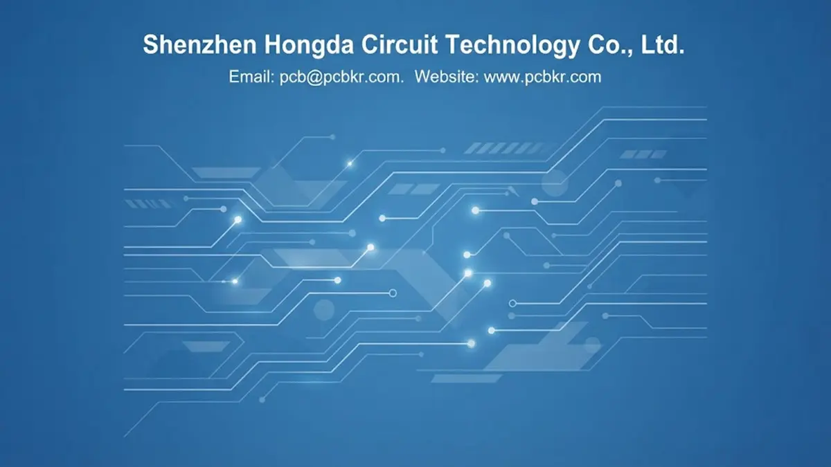 Glass Epoxy PCB Manufacturer - Shenzhen Hongda Circuit Technology Co., Ltd.