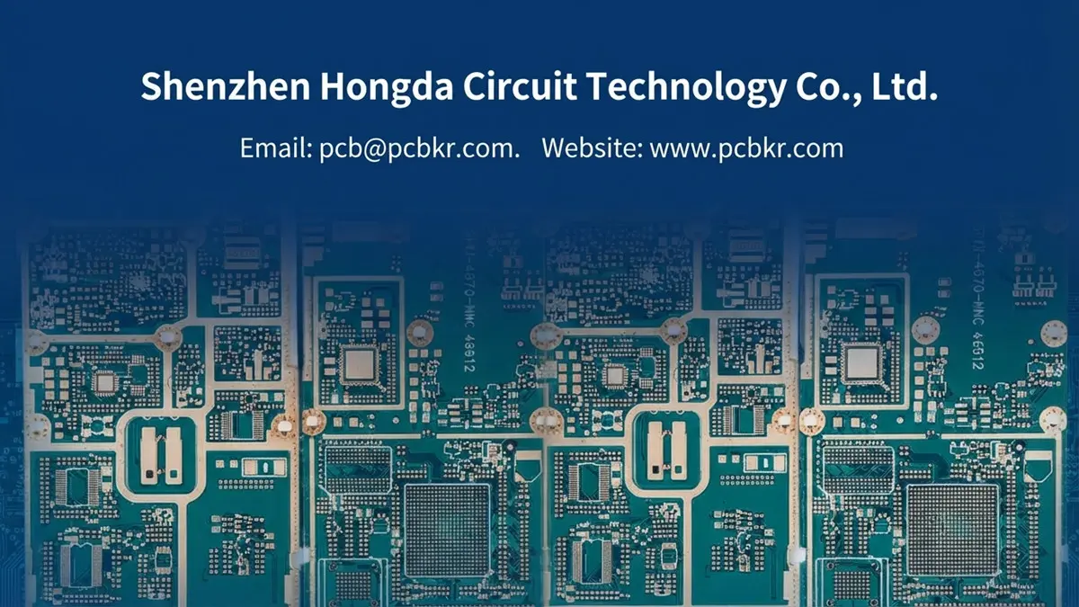HDI PCB prototype manufacturer Shenzhen Hongda Circuit Technology custom high-density interconnect circuit board