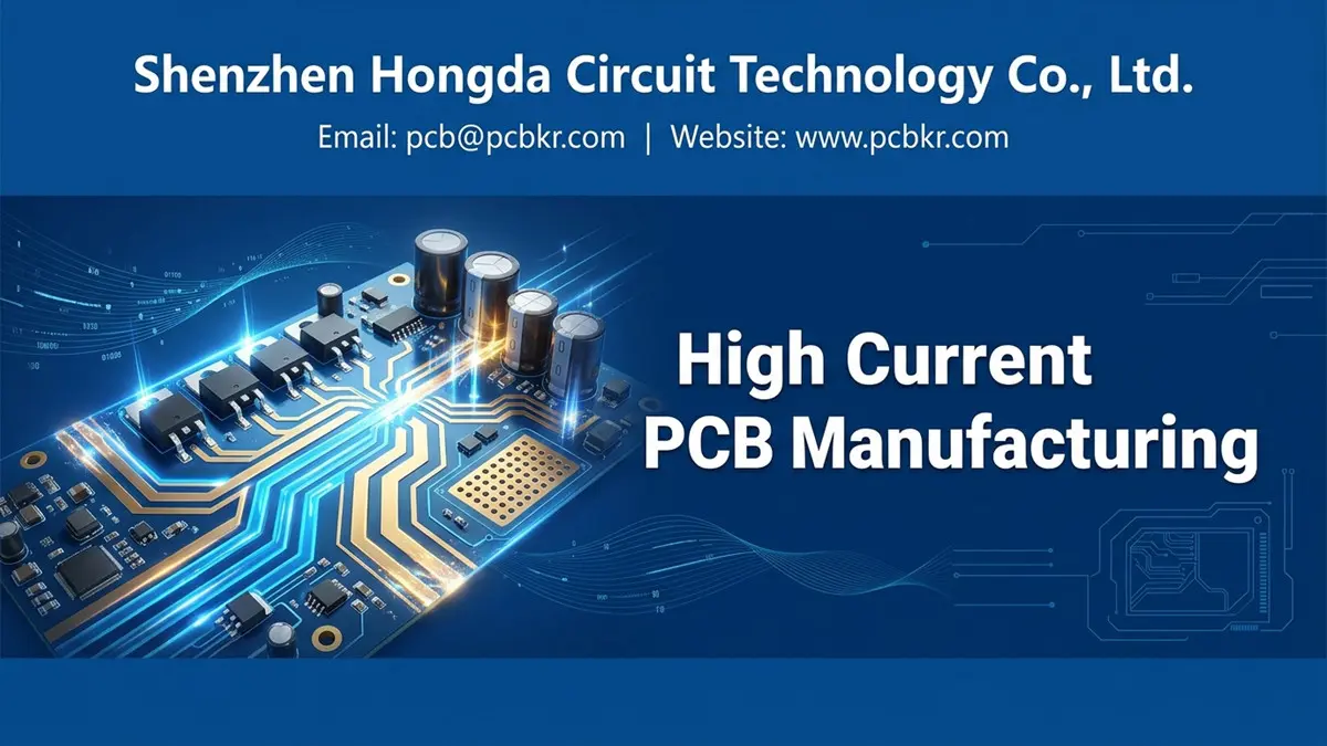 High Current PCB Manufacturing and Heavy Copper Circuit Board Technology by Shenzhen Hongda Circuit Technology Co., Ltd.