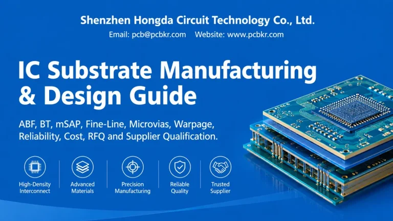 IC Substrate Manufacturing and Design Guide by Shenzhen Hongda Circuit Technology