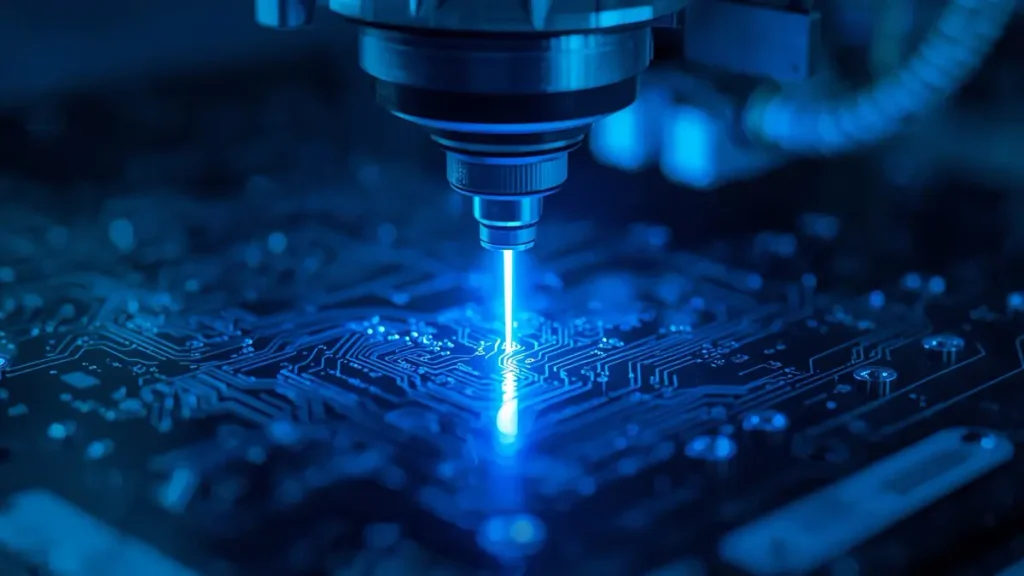 High precision LDI and UV laser drilling technology processing fine copper circuits for custom Flexible Heater PCB fabrication