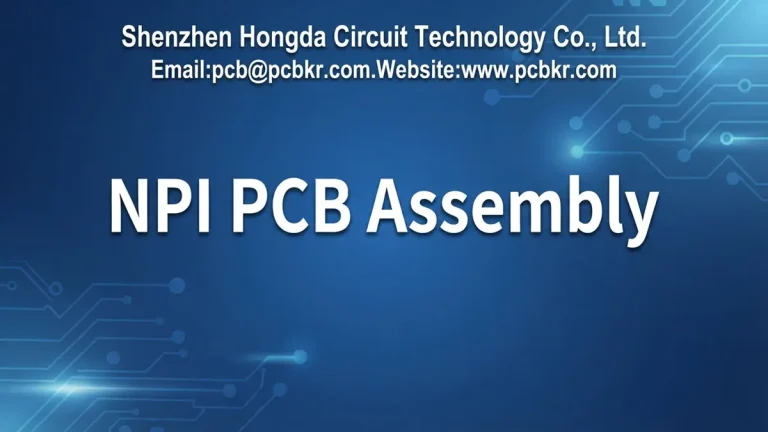 NPI PCB assembly prototype and SMT line inspection at Shenzhen Hongda Circuit Technology