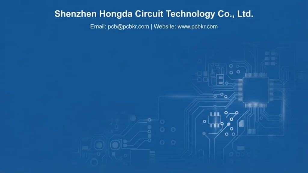 NPI PCB Prototype Manufacturing Cover for Shenzhen Hongda Circuit Technology, featuring advanced PCB fabrication and DFM solutions