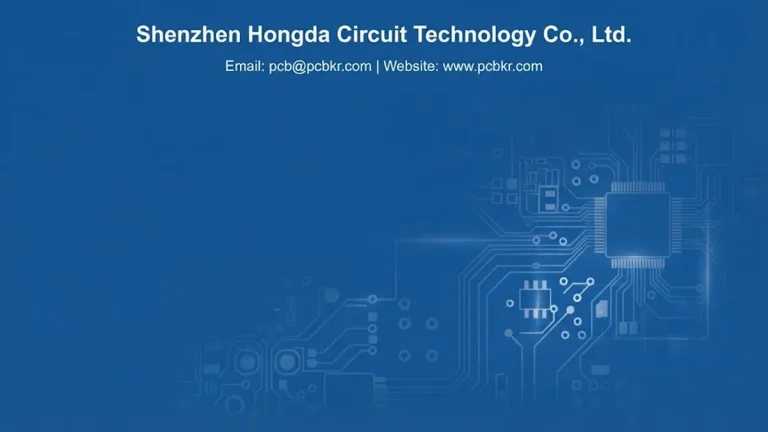 NPI PCB Prototype Manufacturing Cover for Shenzhen Hongda Circuit Technology, featuring advanced PCB fabrication and DFM solutions
