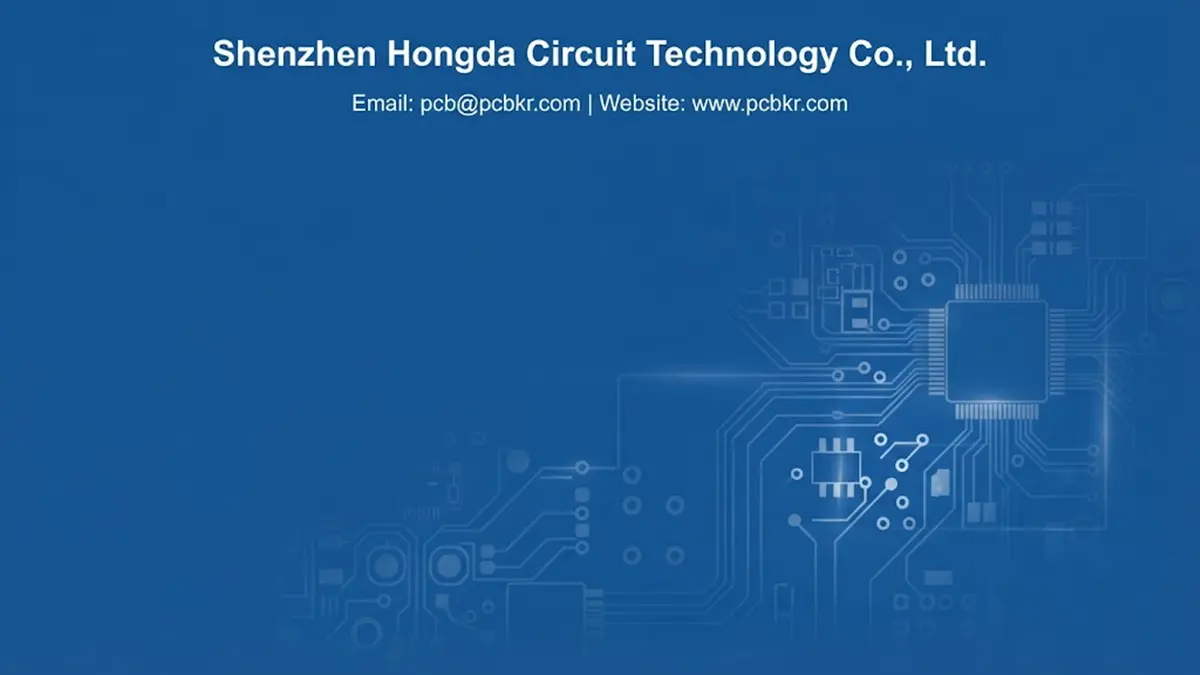 NPI PCB Prototype Manufacturing Cover for Shenzhen Hongda Circuit Technology, featuring advanced PCB fabrication and DFM solutions